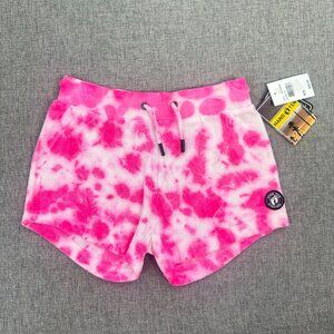 NEW! Girls Hang Ten Since 1960 Pink Tie Dye Cotton Small‎ 7/8 Drawstring $28